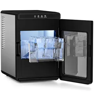 【Fall Deals For You】Antarctic Star Clear Ice Cube Maker, 3 pcs in 25 mins, 150 pcs/Day, CrystalFlux Technology, Self-Cleaning, 24H Timer, Enhanced Insulation for Whiskey & Bourbon