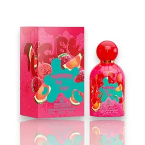 Grandeur | Tubbees | Pink Sugar | Eau De Parfum | 50 ML | 1.7 oz | Natural Spray for Kids | Vaporisateur | Peach - Caramel & Tonka