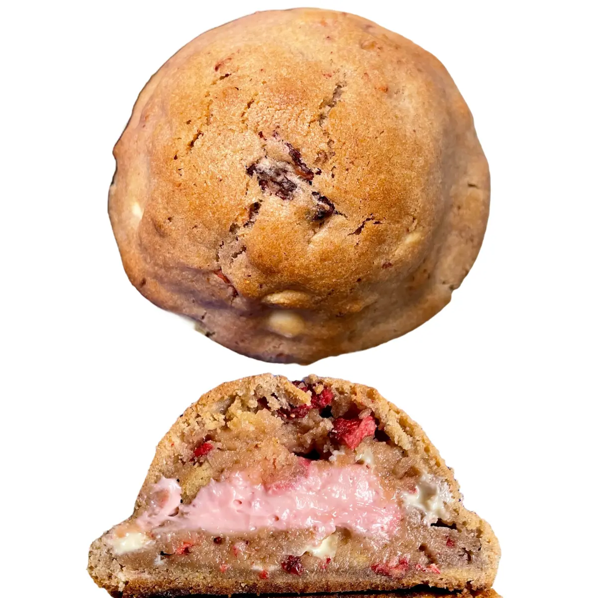 Strawberry Shortcake Delight Gourmet Cookie | Stuffed