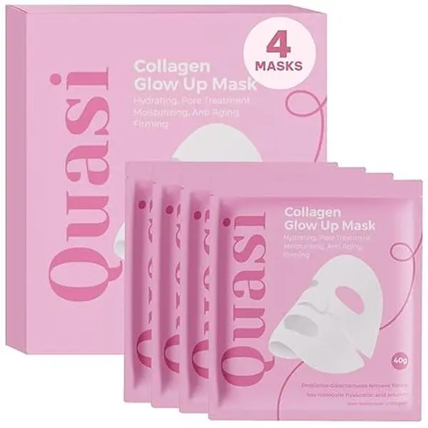 Quasi Bio Collagen Overnight Hydrogel Face Mask - Deep Hydration & Moisturizing Facial Mask