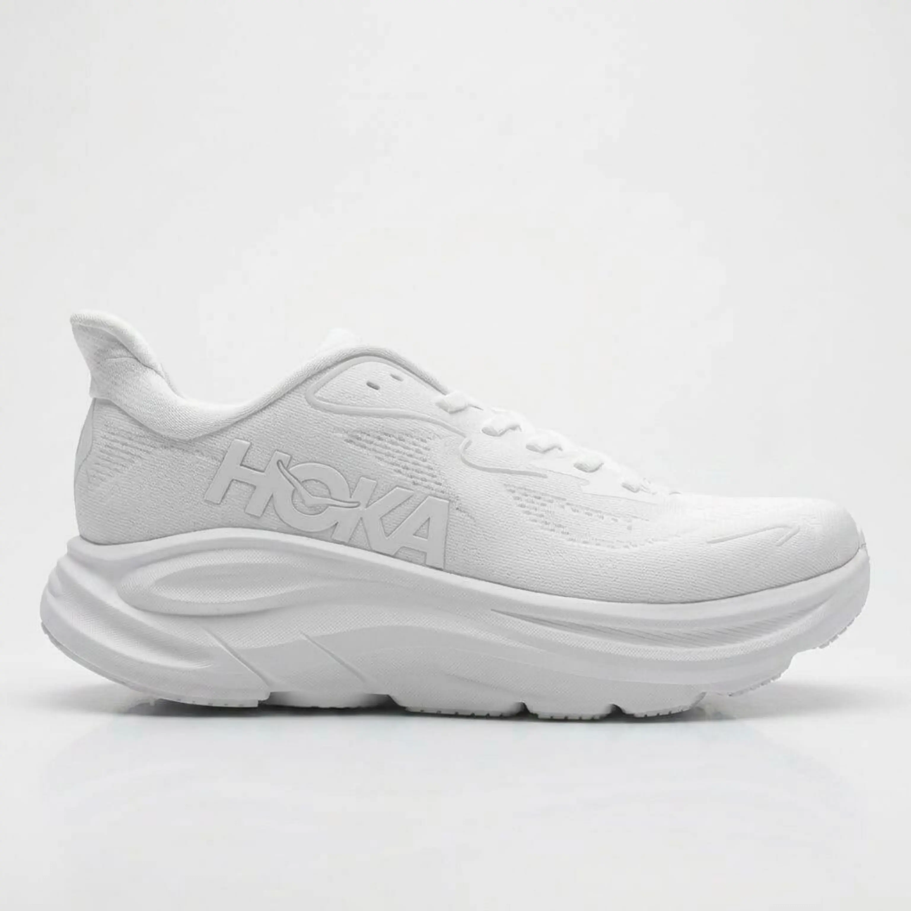 Hoka One One Clifton 10 White Women's Running Casual Shoes New