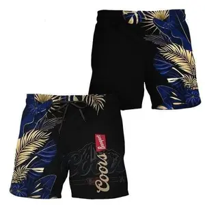 C00rs Banquet Tropical Kentia Palm Swim Trunks Beach Shorts, Hawaiian Shorts, Menswear Casual