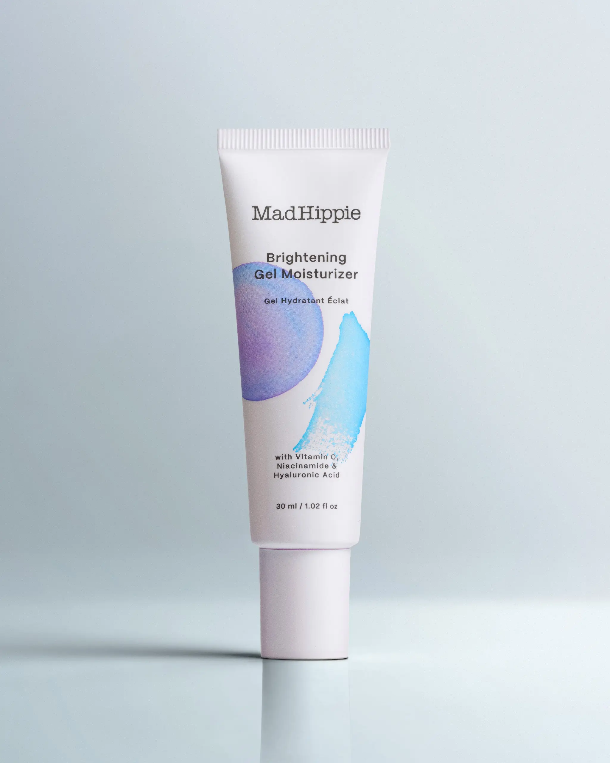 Mad Hippie Brightening Gel Moisturizer - with Vitamin C Niacinamide & Hyaluronic Acid Oil-Free Hydrate for Oily Skin