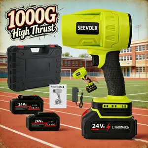 SEEVOLX Turbo Dryer for Car 1000G Instant Thrust Adjustable Speed Cordless Blower Pure Copper Motor 680W Power