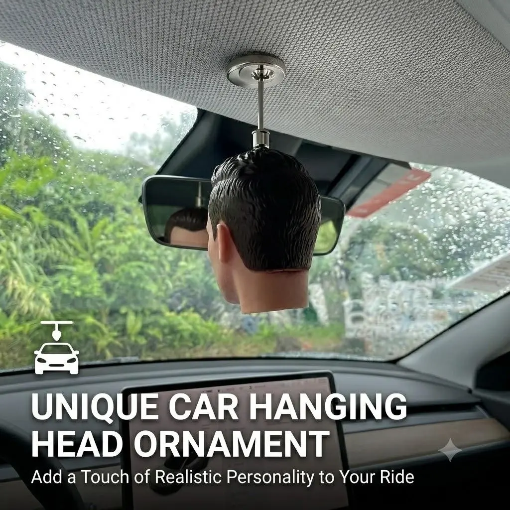 Dashboard Hanging Ornament – Driver Head Sculpture