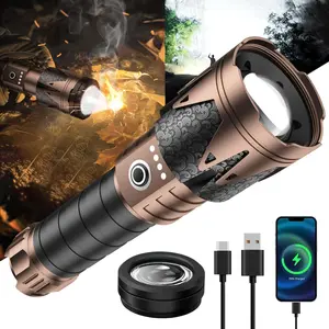 SKYFIRE 2000J flashlight  Totem,High lumen, super bright,Rechargeable, outdoor lighting,Lighting, ignition and charging three in one #springtok