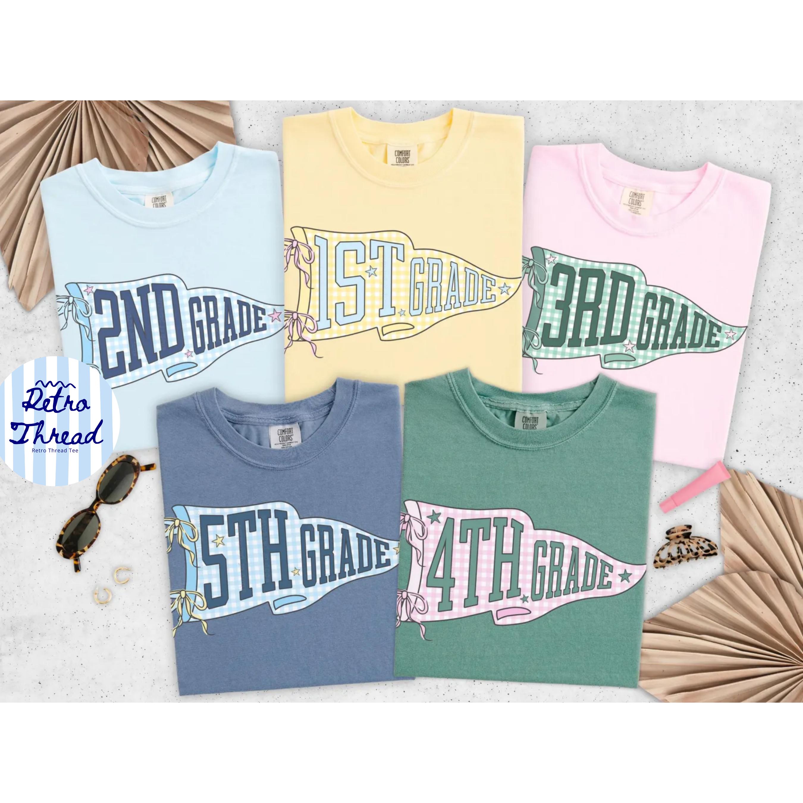 Teacher Team Shirts, Comfort Colors Back to School Shirt Custom, Grade Level Team Tees, Teacher Gift, First Second Third Fourth Fifth Grade