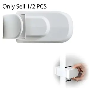 1/2PCS The Snap-On Door Lock Kids Can't Reach or Defeat - No Tools or Adhesives Required, Child Proof Door Lock, Simple Install, Child & Pet Proof Locks