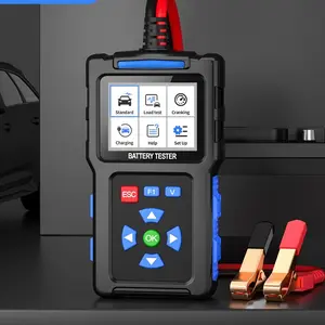 adapter power cord  BT300 12V 24V Car Motorcycle Battery Tester Vehicle Moto Charger Test Tool 20 to 2000 CCA Auto Start Load Test Analyzer