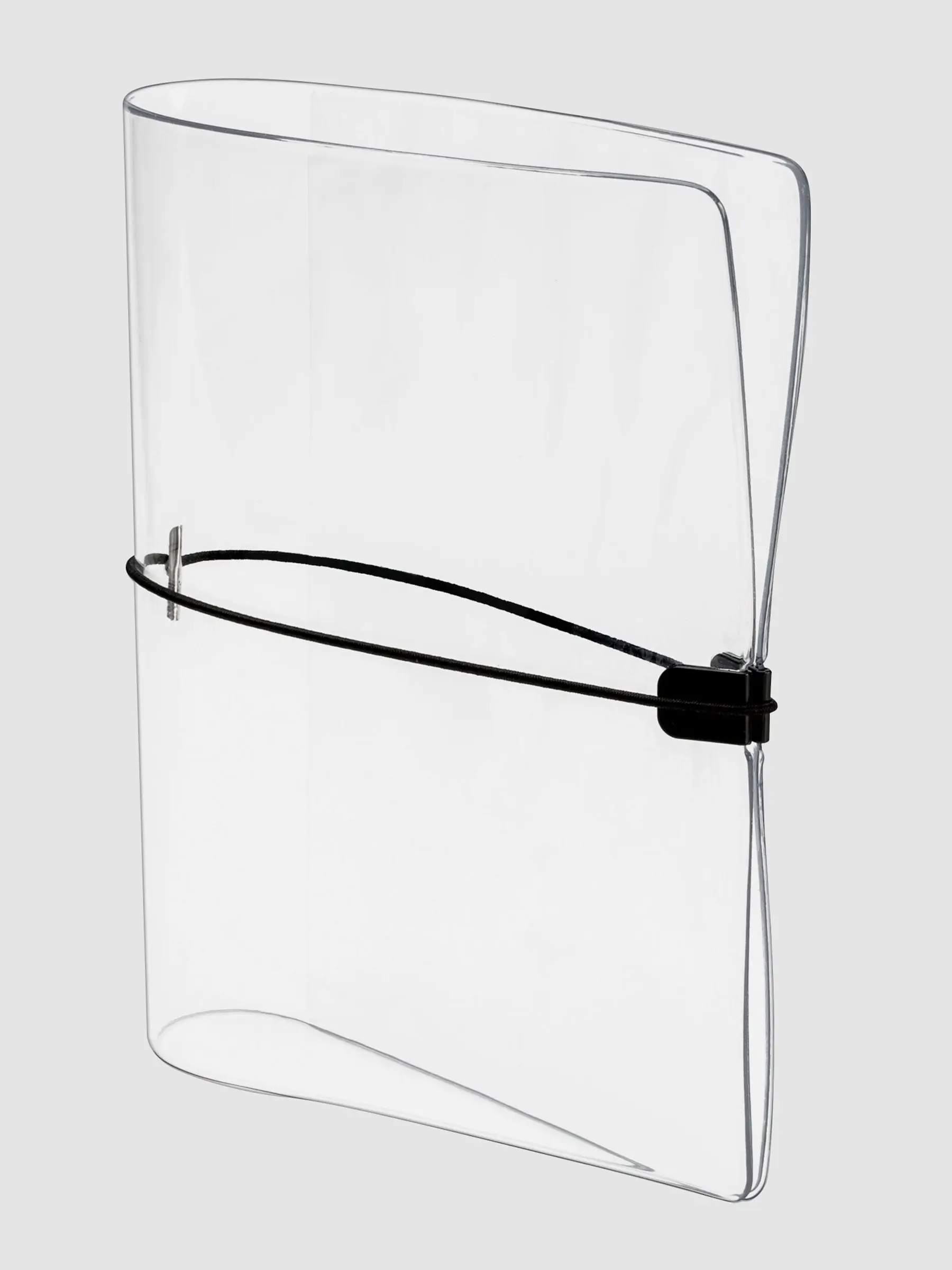 Clear Vinyl Planner | Large | Elastic Closure