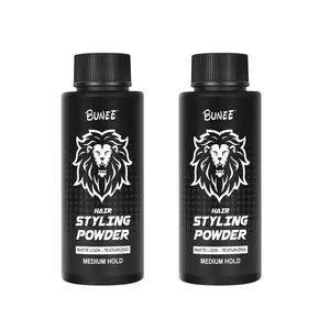 Bunee 2PCS Hair Styling Powder Instant Volume & Texture for All Hair Types Matte Look Texturizing Medium Hold