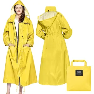 Rain coats for women womens long waterproof raincoat lightweight hooded rain jacket for women hiking travel outdoor