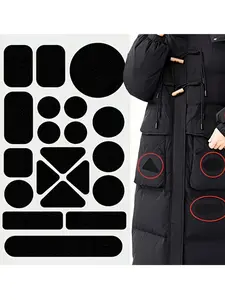 Self-Adhesive Fabric Repair Patch, Quick Fix for Clothes Rips, Down Jackets, Coats, Tent Repairs, No Cutting Required