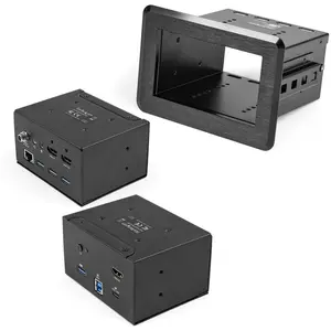 Startech KITBZDOCK 4K HDMI USB-C & USB-A Conference Table Connectivity Box with Laptop Docking