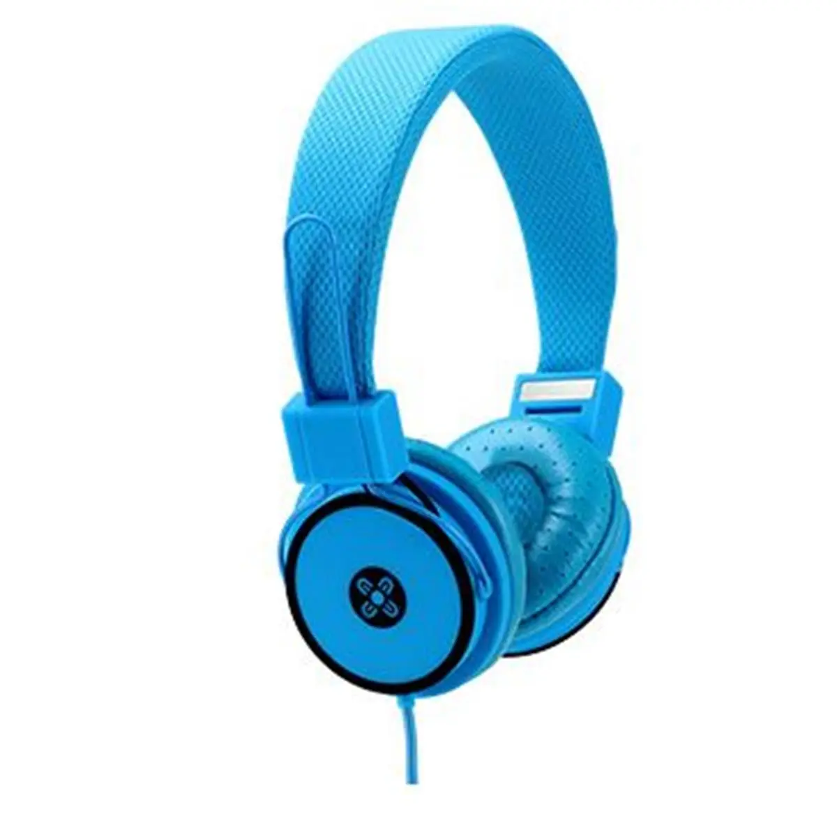 Moki ACC HPHYB Hyper Over-Ear Cabled Headphone - Closed Back, Rotating Cups, Blue, All Devices