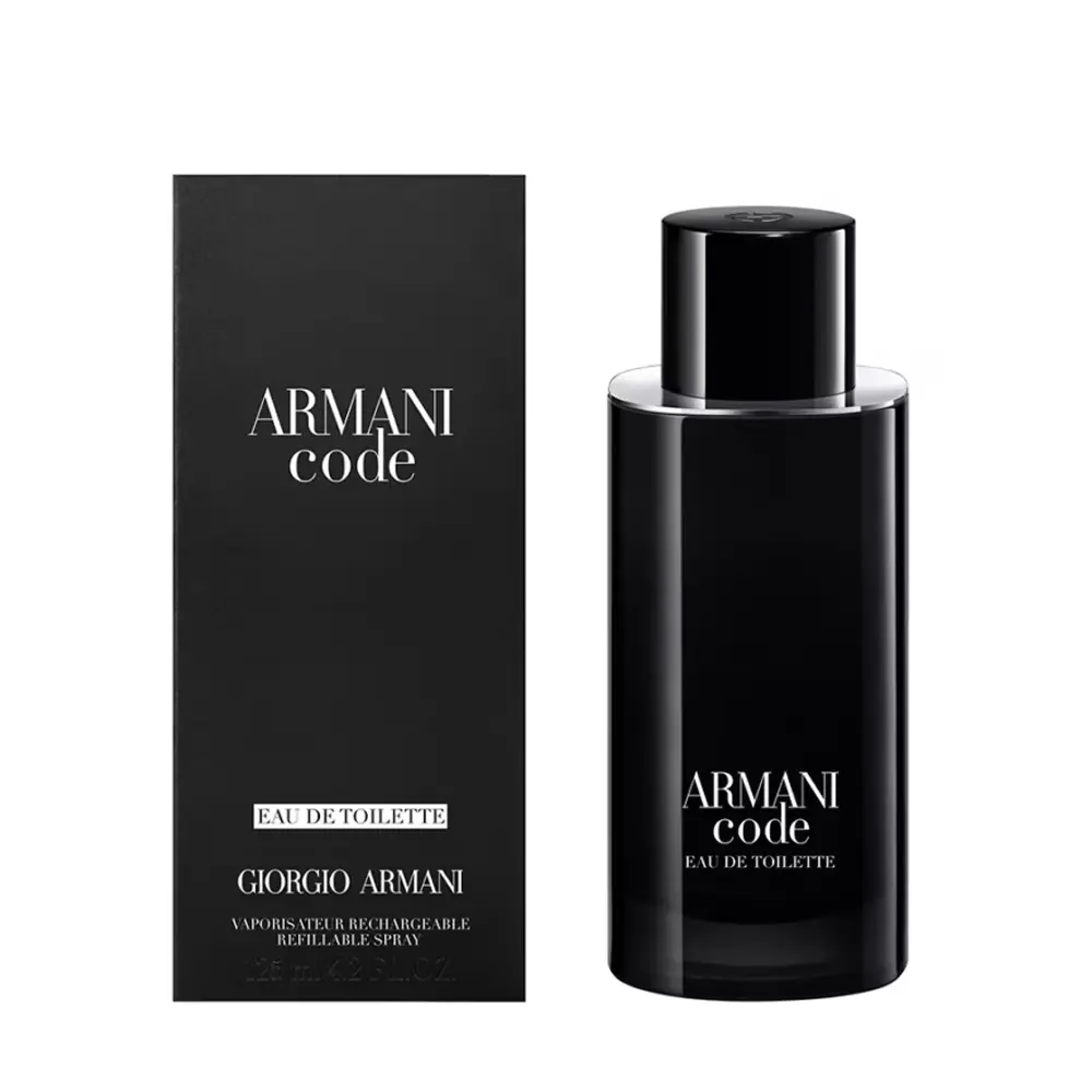 Giorgio Armani Code Eau de Toilette for Men 4.2 oz  | Fresh Citrus Woody Cologne for Men | Long Lasting Designer Fragrance
