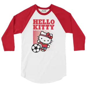 Hello Kitty Soccer Raglan