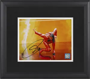 Shinsuke Nakamura WWE Framed Autographed 8" x 10" Entrance Photograph - Fanatics Authentic Certified