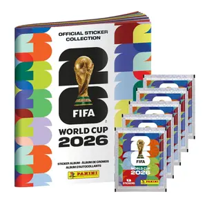 Panini FIFA World Cup 2026 Sticker Starter Kit | 2026 World Cup Official Sticker Collection