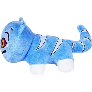 Blue Tiger Plush Toy, 10-Inch Soft Tiger Decorative Animals Pillow, Ideal Gift for Kids and Adults