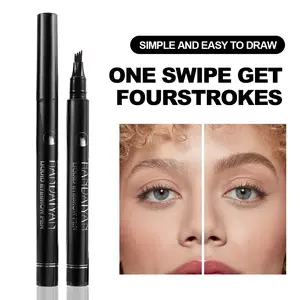 HANDAIYAN 4D - Waterproof Liquid Eyeliner – Black | Professional Makeup | Smudge-Proof | Suitable for Sensitive Eyes