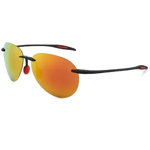 TR Polarized Sports Sunglasses – UV400 Outdoor Cycling & Hiking Aviator Glasses