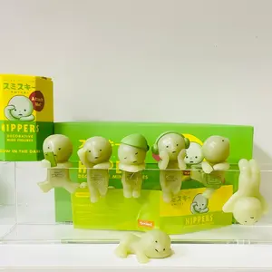 Smiski Hippers Glow-in-the-Dark Series – Cute Mini Figure Phone Accessory | Kawaii Decoration for Daily Items & Desk Decor