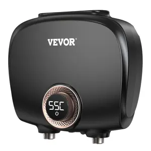 VEVOR Tankless Water Heater Electric, TikTokShopBlackFriday, 7kw On Demand Instant Under Sink Water Boiler, Digital Temperature Display & Easy Installation & 24-Hour Water Supply, For Kitchen Bathroom Faucet And Shower
