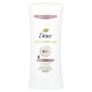 Dove Advanced Care, Invisible, Anti-Perspirant Deodorant, Clear Finish, 2.6 oz (74 g)