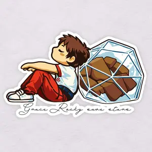 Rocky and Grace Sticker | Project Hail Mary inspired Sticker | Rocky Sticker | Bookish Sticker | Sci-Fi | BookTok | Reading Sticker