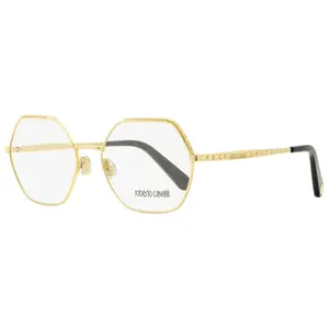 Roberto Cavalli Hexagonal Eyeglasses RC5104 030 Gold/Black 54mm 5104