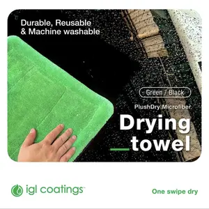 IGL PlushDry Microfiber Drying Towel