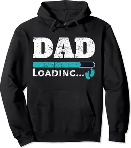 Dad Loading Bar It's A Boy Father Tee Shirt First time Dad Pullover Hoodie - Kileyannpe Shop 27B0BVMMDXJS