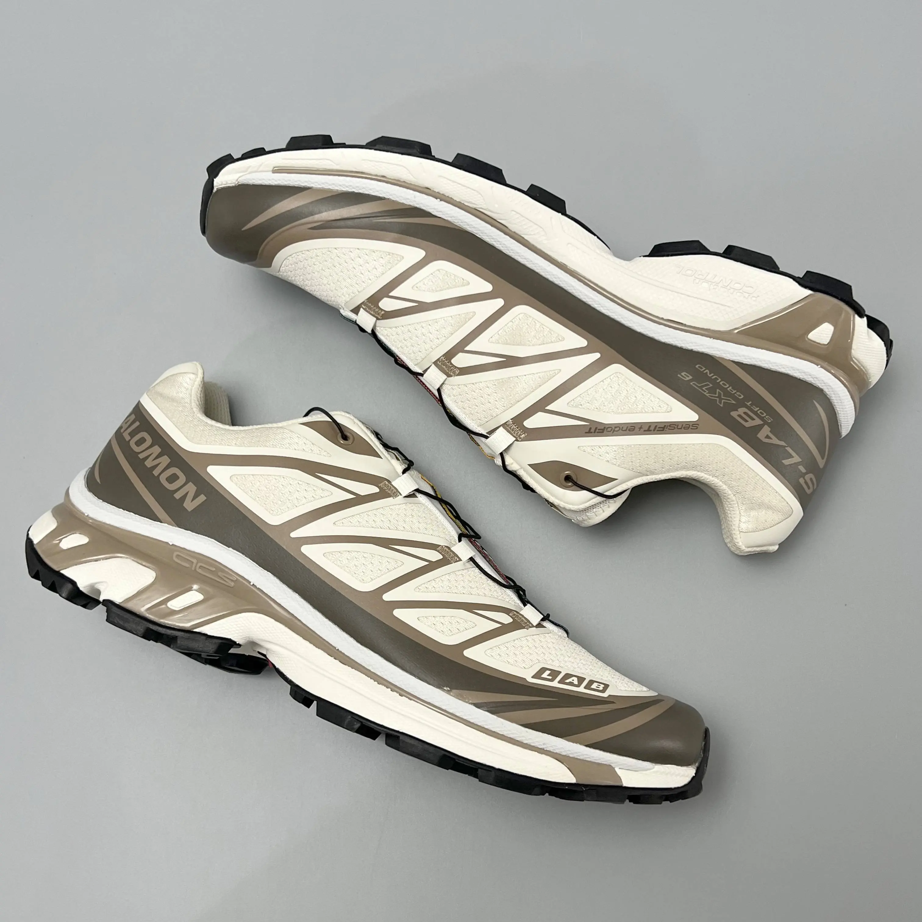 Salomon XT‑6 Unisex Sport‑Style Trail Shoes, Wear‑Resistant Fabric, Stable Heel Support, Ideal for Short‑Distance Running, Gym Training, Weekend Outing