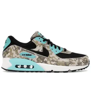 Nike Men's Air Max 90 Premium Aurora Green Camo, from StockX