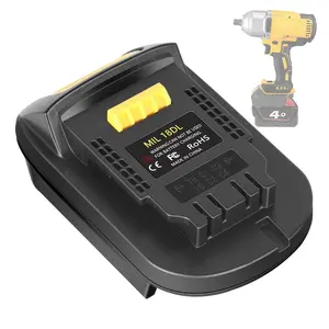 Battery Adapter for Milwaukee to Dewalt