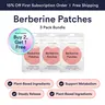 3 Packs of Kind Patches Berberine Patches, Support Metabolism, Steady Release, Support Metabolism, Plant-based Ingredients, Absorbs through the Skin,Vegan, 3 Months Supply