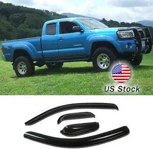 for 2005-2015 Toyota Tacoma Extended Cab/Access Cab Pickup Window Visor/WeatherShield/Rain Visor