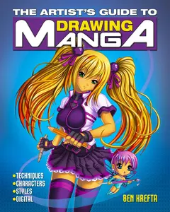 USED Book - The Artist's Guide to Drawing Manga by Krefta, Ben (Paperback) - english