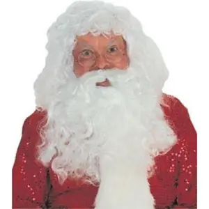 Santa Wig and Beard Set - Economy - Christmas - Costume Accessory - Adult Teen