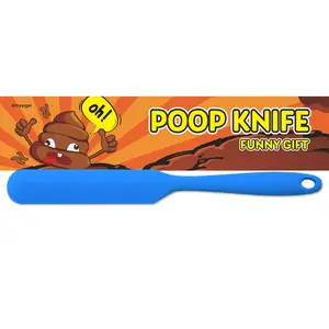 Silicone Poop Unclogging Knife, Funny Christmas Gag Gift, Birthday Gift for College Students, Home & Party Supplies Accessory by summerwins