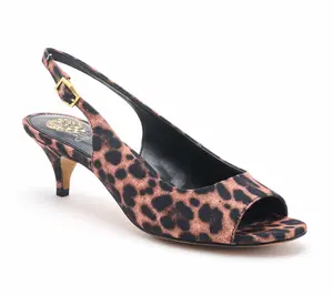 Vince Camuto Kitten Heel Slingback Pumps - Karleah