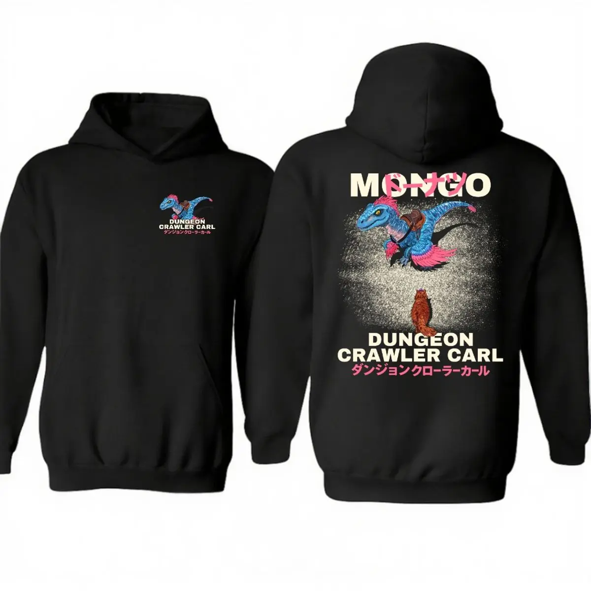 Mongo Dungeon Crawler Carl, Two Sides Hoodie, Gifts For Book Lover, Princess Donut Tee, Unisex Sweater Pullover Tee