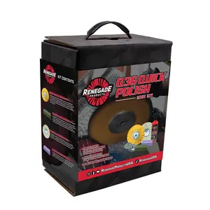 Renegade Products | Q36 Quick Polish Mini Kit – One-Step Buffing & Finishing System for Aluminum & Stainless Steel