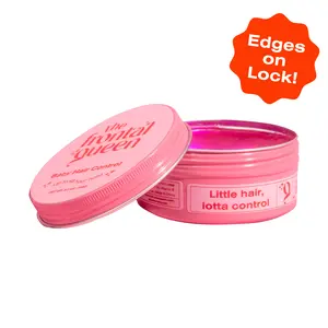 The Frontal Queen Baby Hair Control Gel - 48 Hour Hold, Argan Oil Infused, Frizz Taming, Moisture Boosting, Non-Flaky Formula for 4C Haircare