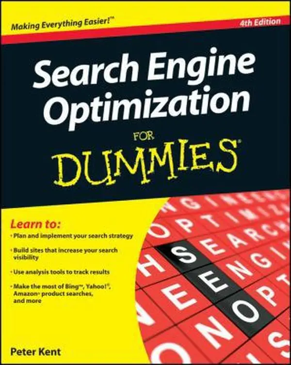 USED-Search Engine Optimization for Dummies by Peter Kent (Paperback)