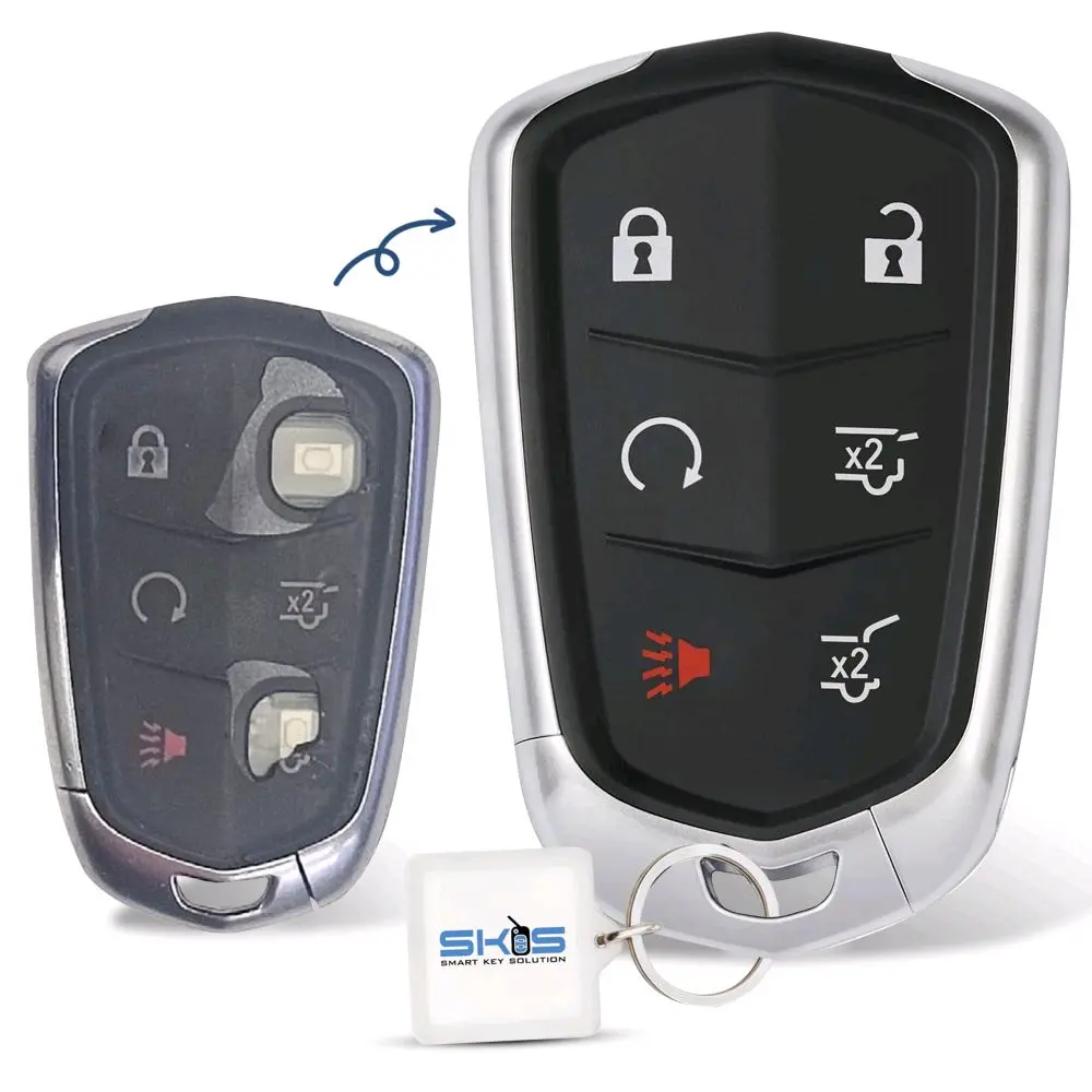 Cadillac 6b key shell replacement