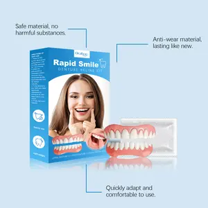 Oralhoe Denture Set - Comfortable Material Teeth Beauty Kit for Smile Aesthetics Enhancement (Teeth Whitening, Oral Care)