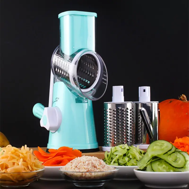 Spiralizer 3-Blade Vegetable Slicer Kitchen Stainless