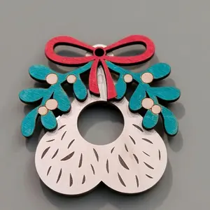 Funny  Nutsack Ornament with mistletoe. very interactive.